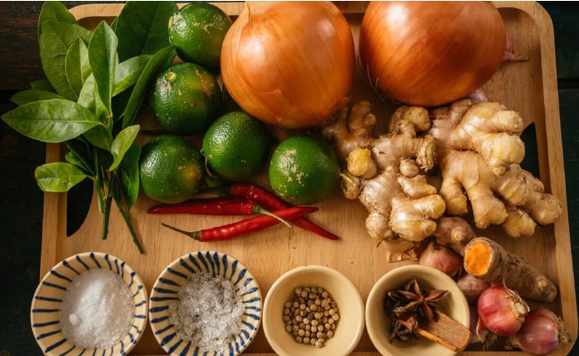 Nguyên liệu phở trộn Hà Nội