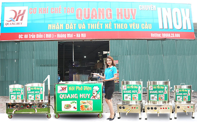 Địa chỉ mua nồi phở chính hãng chất lượng tốt tại Quang Huy