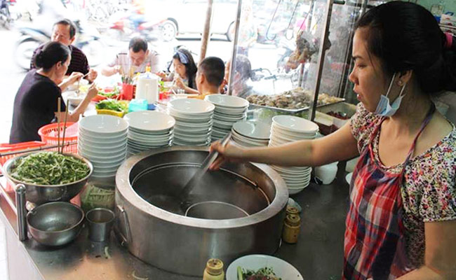 chia sẻ của khách hàng dùng nồi nấu phở Quang Huy 