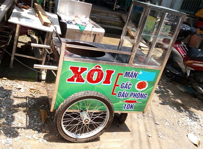 Thanh lý xe bán xôi cũ Thanh lý xe bán xôi cũ