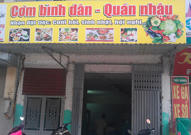 Quang Huy cung cấp thiết bị đồ dùng nhà bếp công nghiệp cho quán cơm bình dân, quán nhậu, nhà hàng