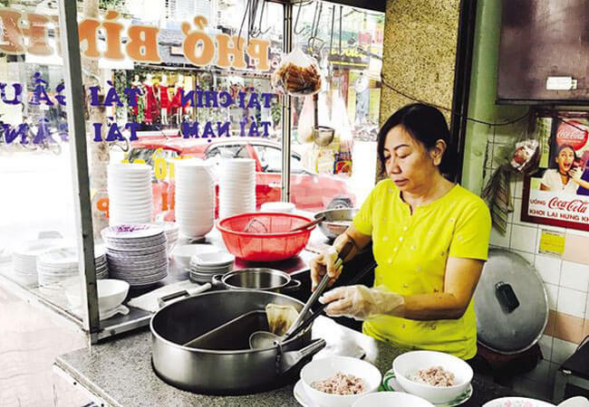 Thiết kế bếp nấu phở tiện lợi cho việc nấu nướng và làm phở phục vụ khách