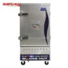 Tủ nấu cơm công nghiệp 10 khay bằng gas Quang Huy