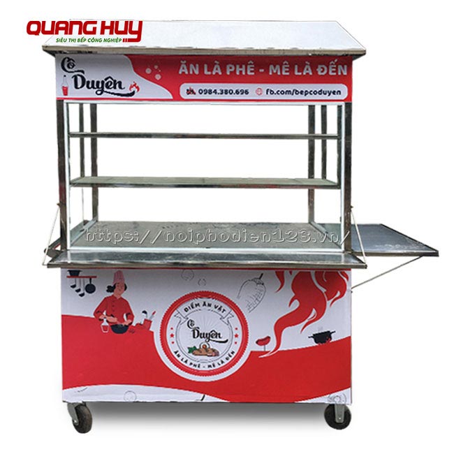 Xe bán đồ ăn vặt Xe bán đồ ăn vặt