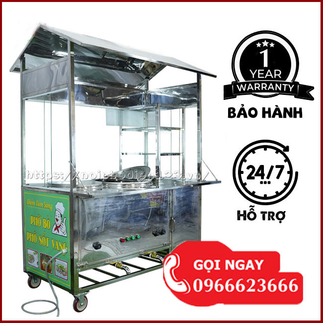 Xe Tủ Kính Bán Phở 25-80L