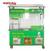 Xe đẩy tủ kính bán phở bò sốt vang