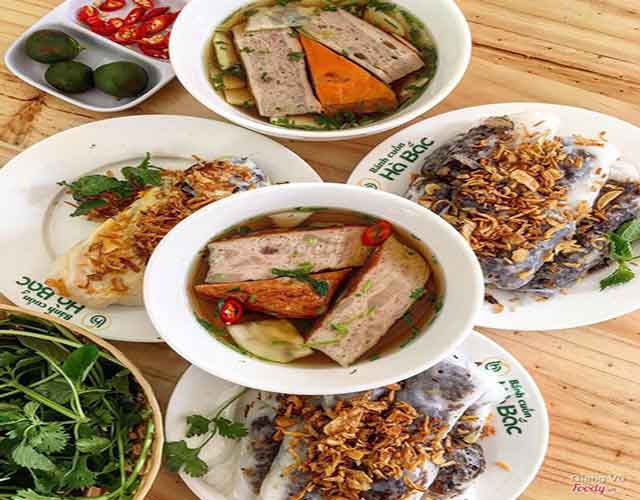 Món bánh cuốn đặc sản Bắc Giang