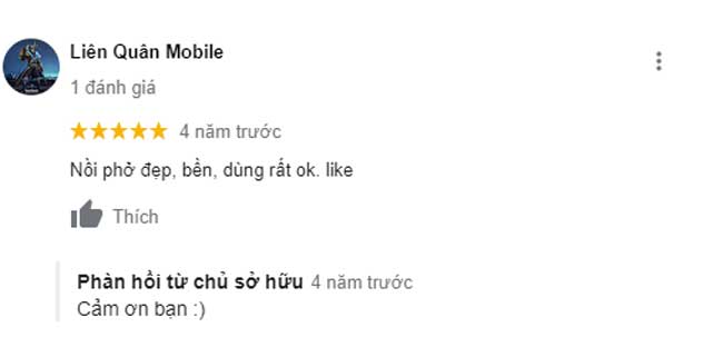 Đánh giá của khách hàng về nồi phở 50L