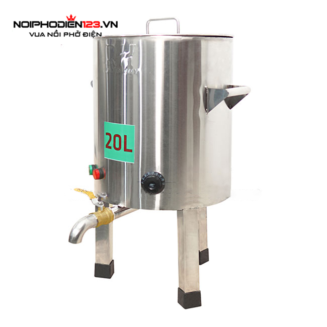 Nồi điện nấu phở 20 lit không bệ Quang Huy