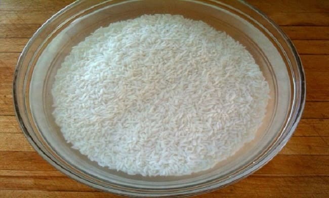 Ngâm gạo sau nấu từ 10 -15 phút
