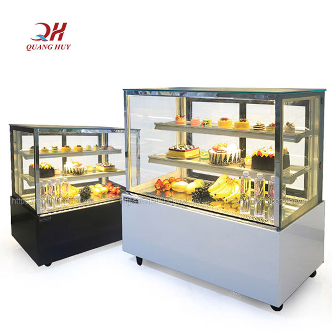 Khung tủ và khu vực trưng bày làm từ vật liệu cao cấp, Vật liệu tủ bánh kem