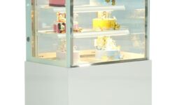 Tủ trưng bày bánh kem kính vuông 90cm