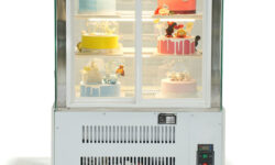Tủ trưng bày bánh kem kính vuông 90cm