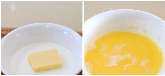 Lam bơ tan chảy, Cách làm bánh mì bơ mật ong