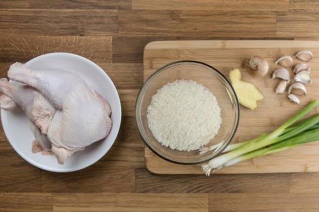 cơm gà tam kỳ, cách nấu cơm gà tam kỳ, nguồn gốc cơm gà tam kỳ