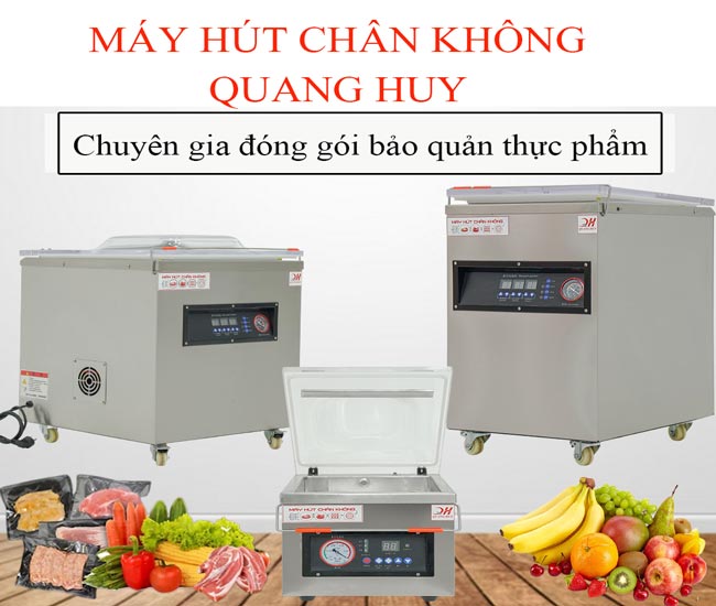 Quang Huy cung cấp đa dạng máy hút chân không