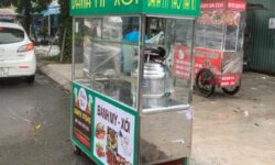Xe bán xôi bánh mì 1m5 Quang Huy QHX502