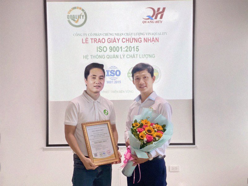Giải thưởng của Quang Huy