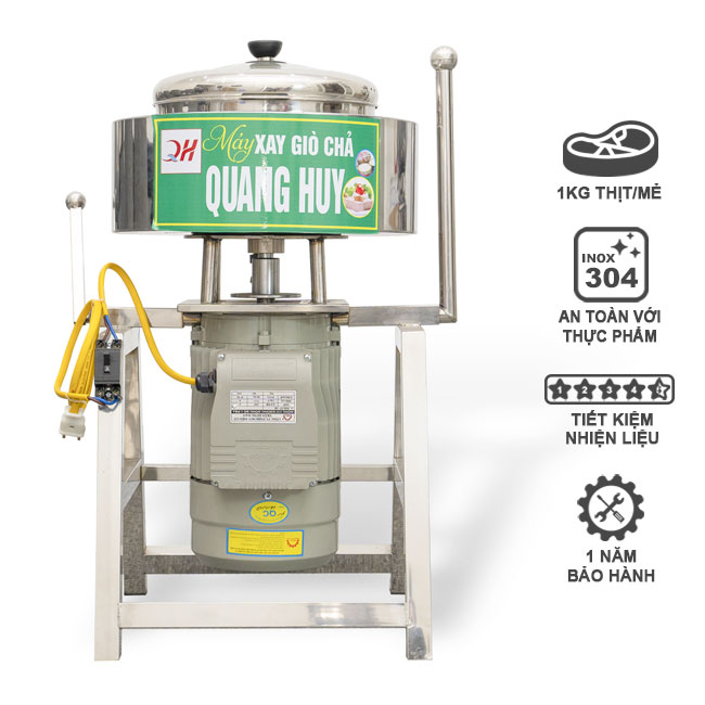 Máy xay giò chả 1KG Quang Huy