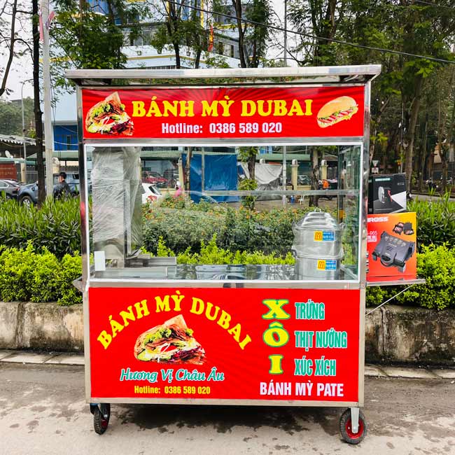 Mẫu tủ bán bánh mì GIÁ RẺ – BỀN – ĐẸP mới nhất 2023 - Inox Kiệt Phát