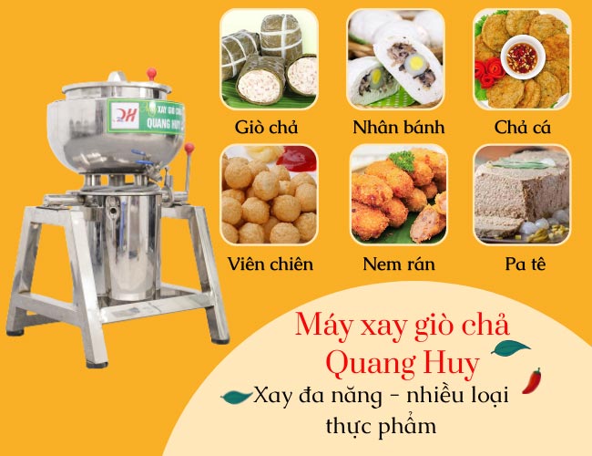 Quang Huy cung cấp đa dạng dòng máy xay công nghiệp 