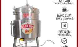 Nồi nấu rượu bằng điện 30kg