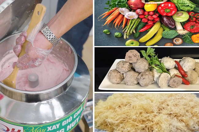 Xay đa năng các loại thực phẩm