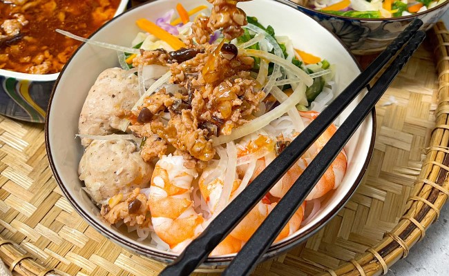 Phở trộn khô tuyệt cú mèo