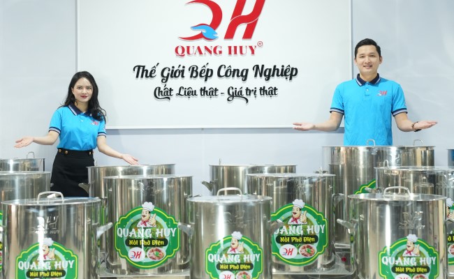 Quang Huy - địa chỉ cung cấp nồi phở điện và thanh nhiệt uy tín