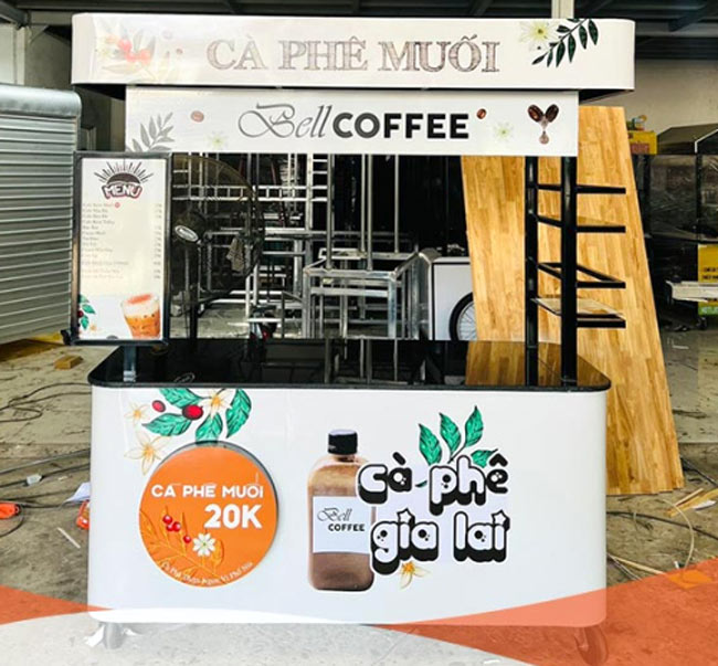 xe bán cafe muối gia lai